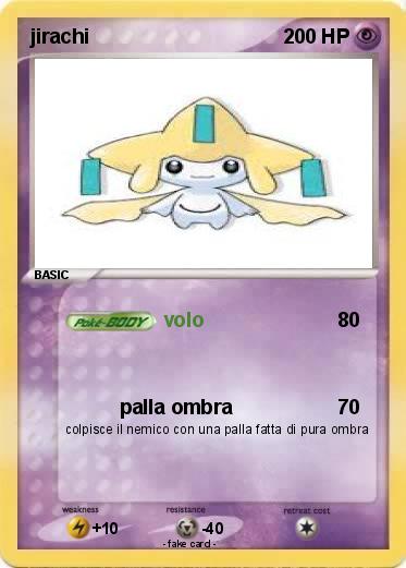Pokemon jirachi
