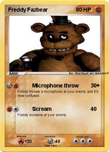 Pokemon Freddy Fazbear