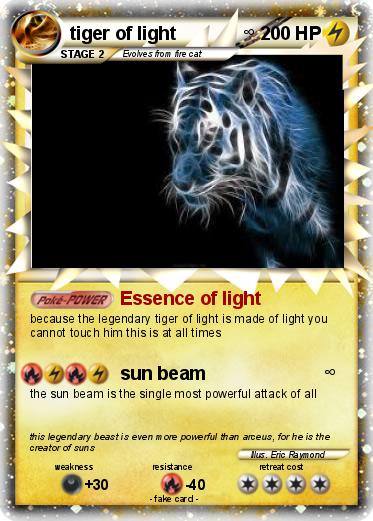 Pokemon tiger of light             ∞