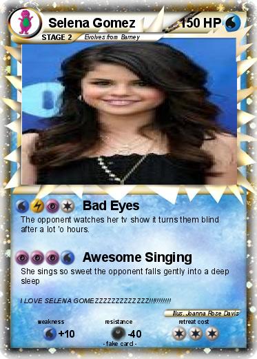 Pokemon Selena Gomez