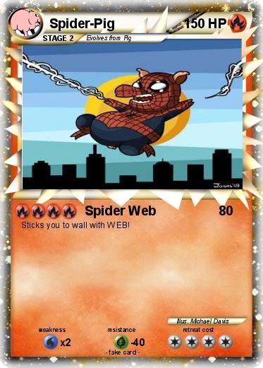 Pokemon Spider-Pig