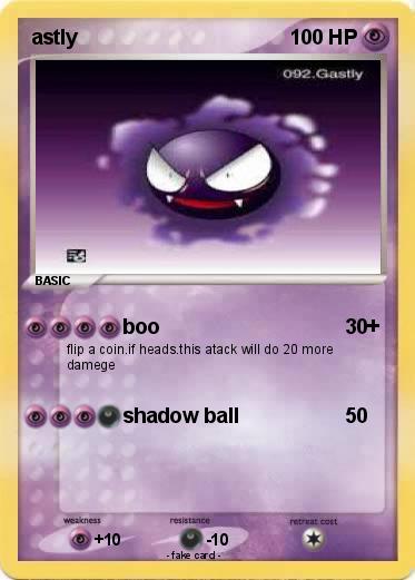 Pokemon astly
