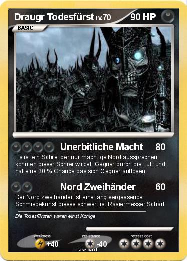 Pokemon Draugr Todesfürst