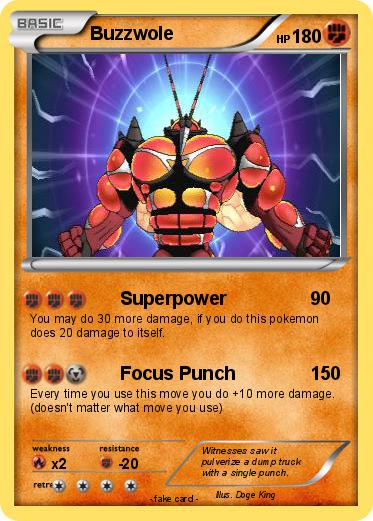 Pokemon Buzzwole