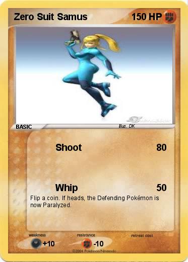 Pokemon Zero Suit Samus