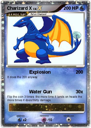 Pokemon Charizard X