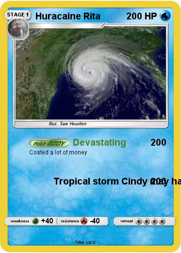 Pokemon Huracaine Rita