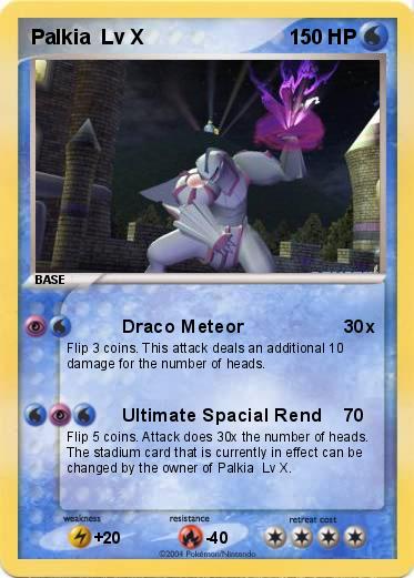 Pokemon Palkia  Lv X