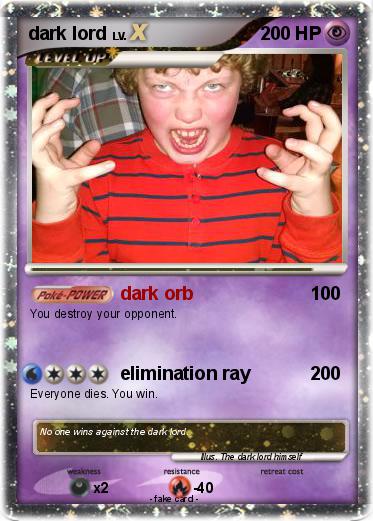 Pokemon dark lord