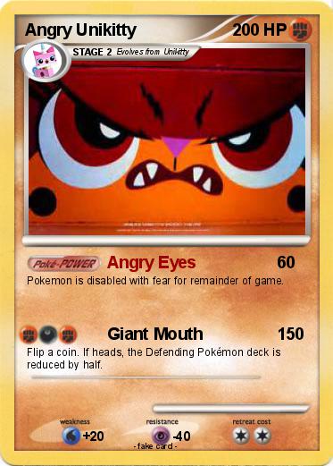 Pokemon Angry Unikitty