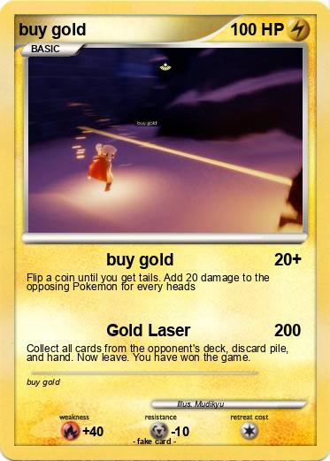 Pokemon buy gold