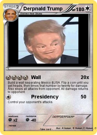 Pokemon Derpnald Trump