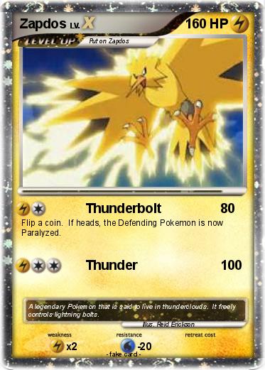 Pokemon Zapdos