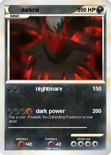 Pokemon darkrai