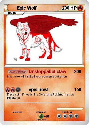Pokemon Epic Wolf