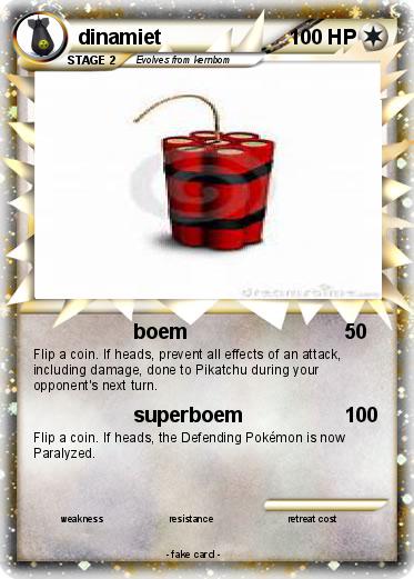 Pokemon dinamiet