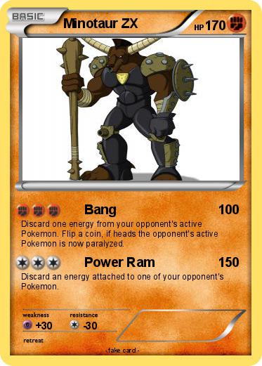 Pokemon Minotaur ZX
