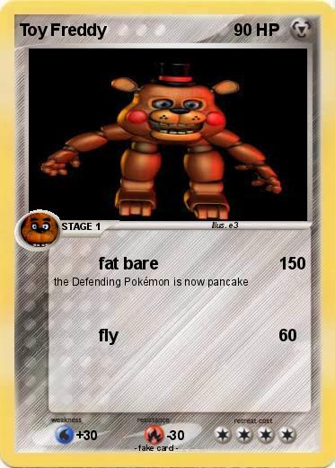 Pokemon Toy Freddy