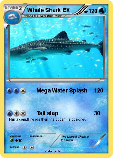 Pokemon Whale Shark EX