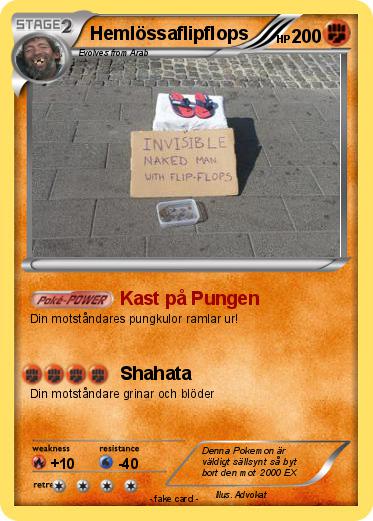Pokemon Hemlössaflipflops