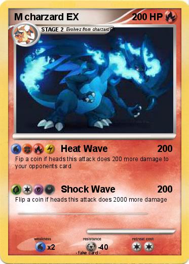 Pokemon M charzard EX
