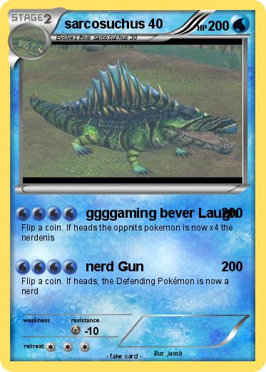 Pokemon sarcosuchus 40