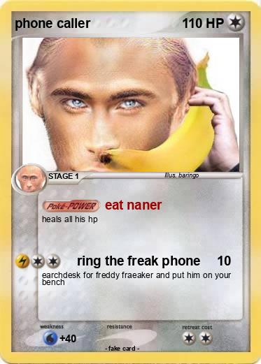 Pokemon phone caller