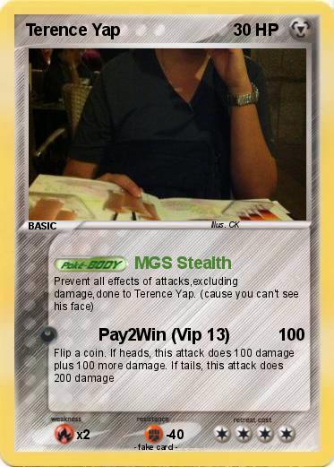 Pokemon Terence Yap