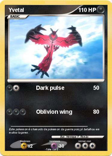 Pokemon Yvetal