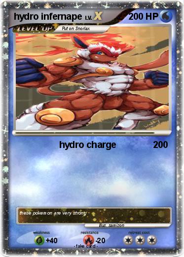 Pokemon hydro infernape