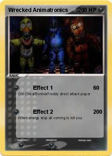 Pokemon Wrecked Animatronics
