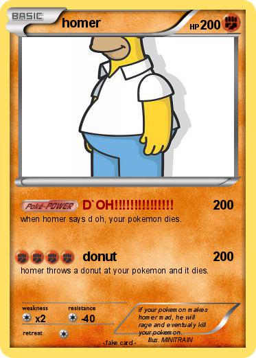 Pokemon homer