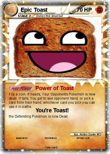 Pokemon Epic Toast
