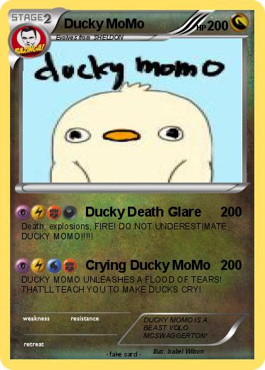 Pokemon Ducky MoMo