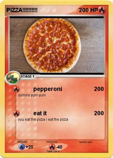 Pokemon PIZZA!!!!!!!!!!