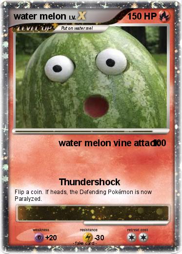 Pokemon water melon