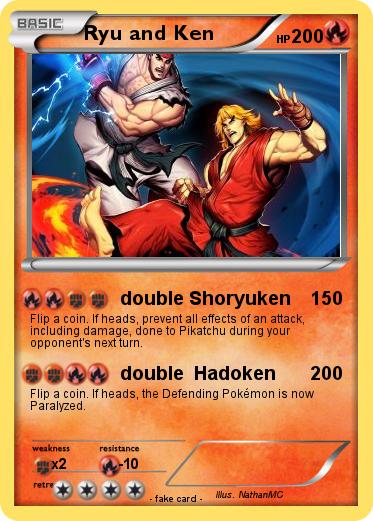Pokemon Ryu and Ken
