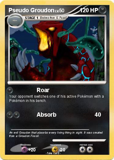 Pokemon Pseudo Groudon