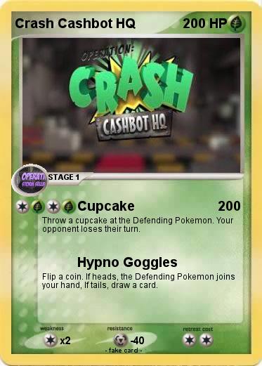 Pokemon Crash Cashbot HQ