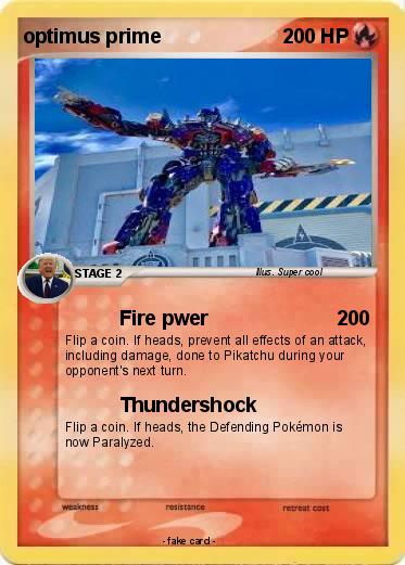 Pokemon optimus prime