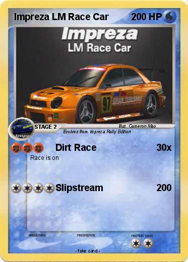 Pokemon Impreza LM Race Car