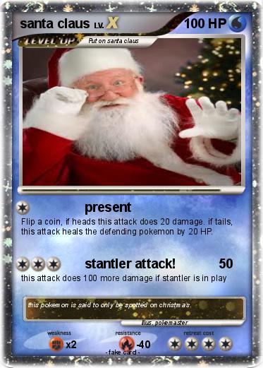 Pokemon santa claus