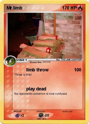 Pokemon Mr.limb