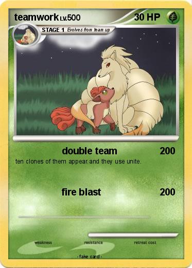 Pokemon teamwork