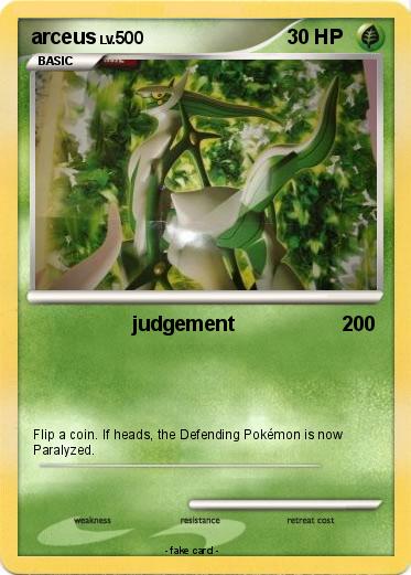 Pokemon arceus