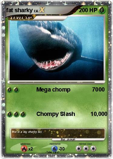 Pokemon fat sharky