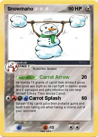 Pokemon Snowmano