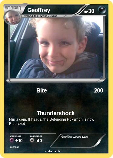 Pokemon Geoffrey