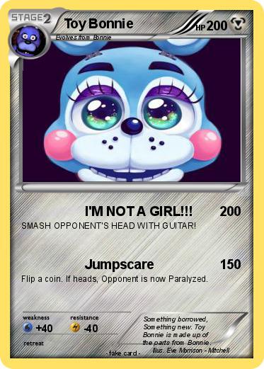 Pokemon Toy Bonnie