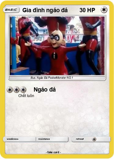 Pokemon Gia đình ngáo đá